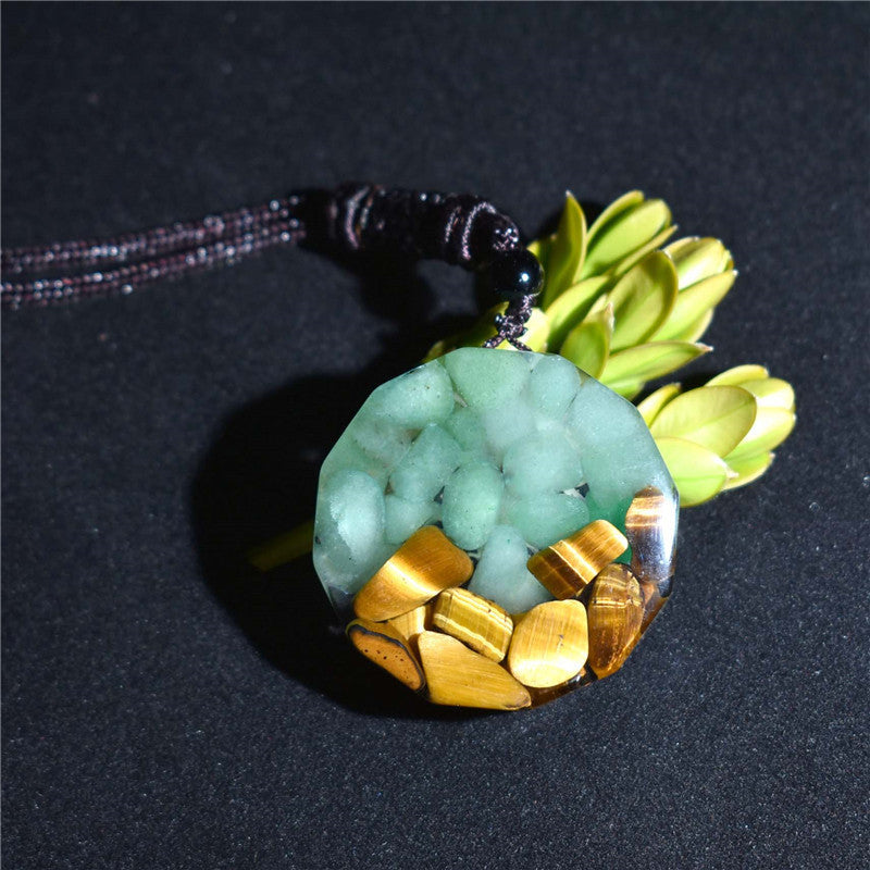 Tree of Life Orgonite Necklace