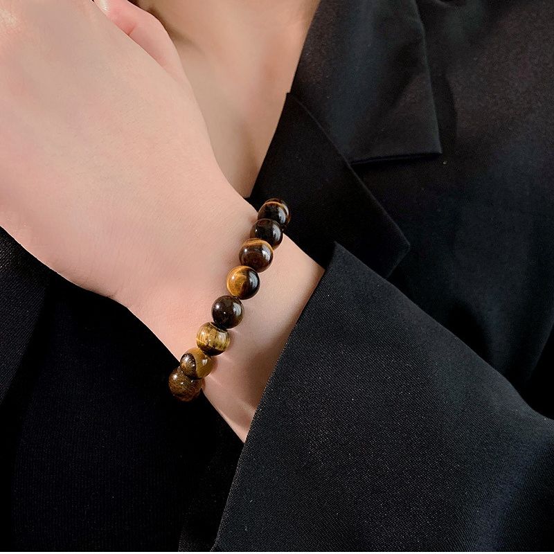 MGold Tiger Eye Bracelet