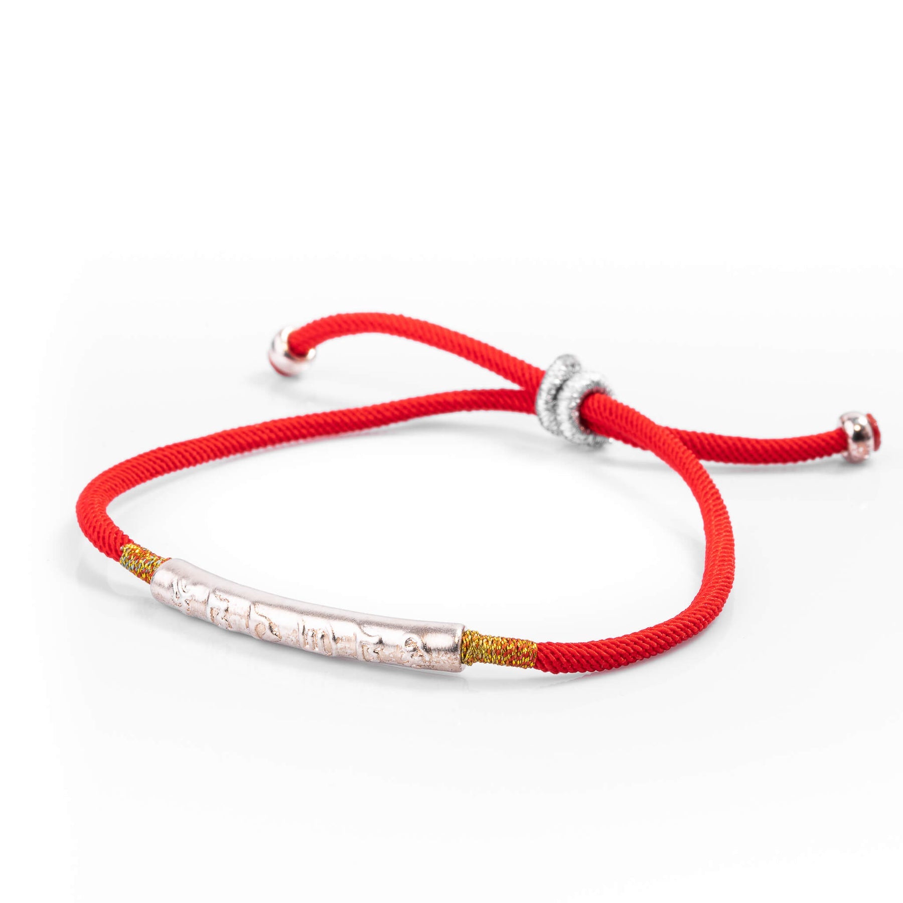 Dharma Blessings Tibetan Red String Bracelet