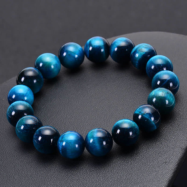 Heart of the Sea Blue Jade Feng Shui Bracelet