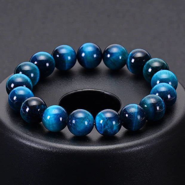 Heart of the Sea Blue Jade Feng Shui Bracelet