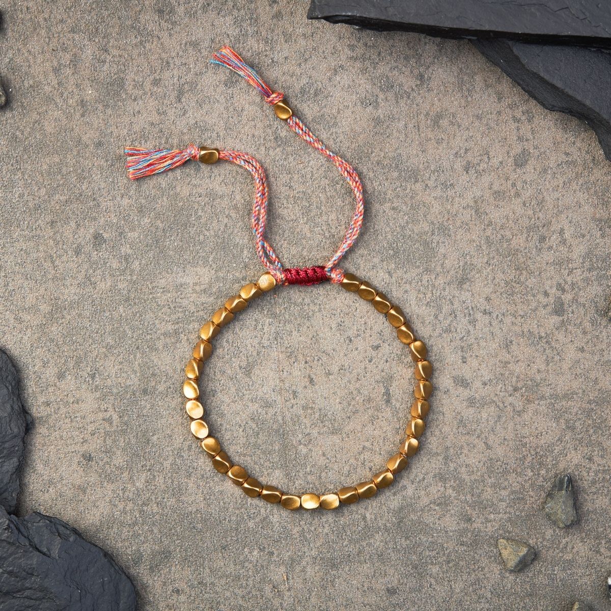 Tibetan copper Zen bracelet