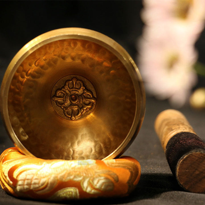 Snowland Heart Sound -Tibetan Handmade Meditation Sound Bowl Healing Set