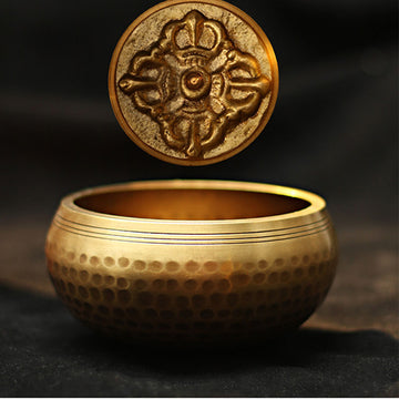 Snowland Heart Sound -Tibetan Handmade Meditation Sound Bowl Healing Set