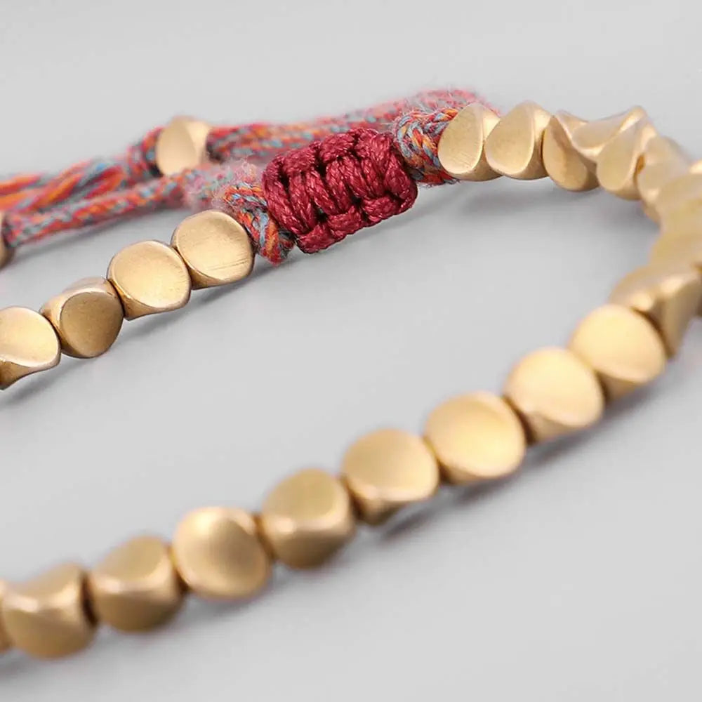 Tibetan copper Zen bracelet
