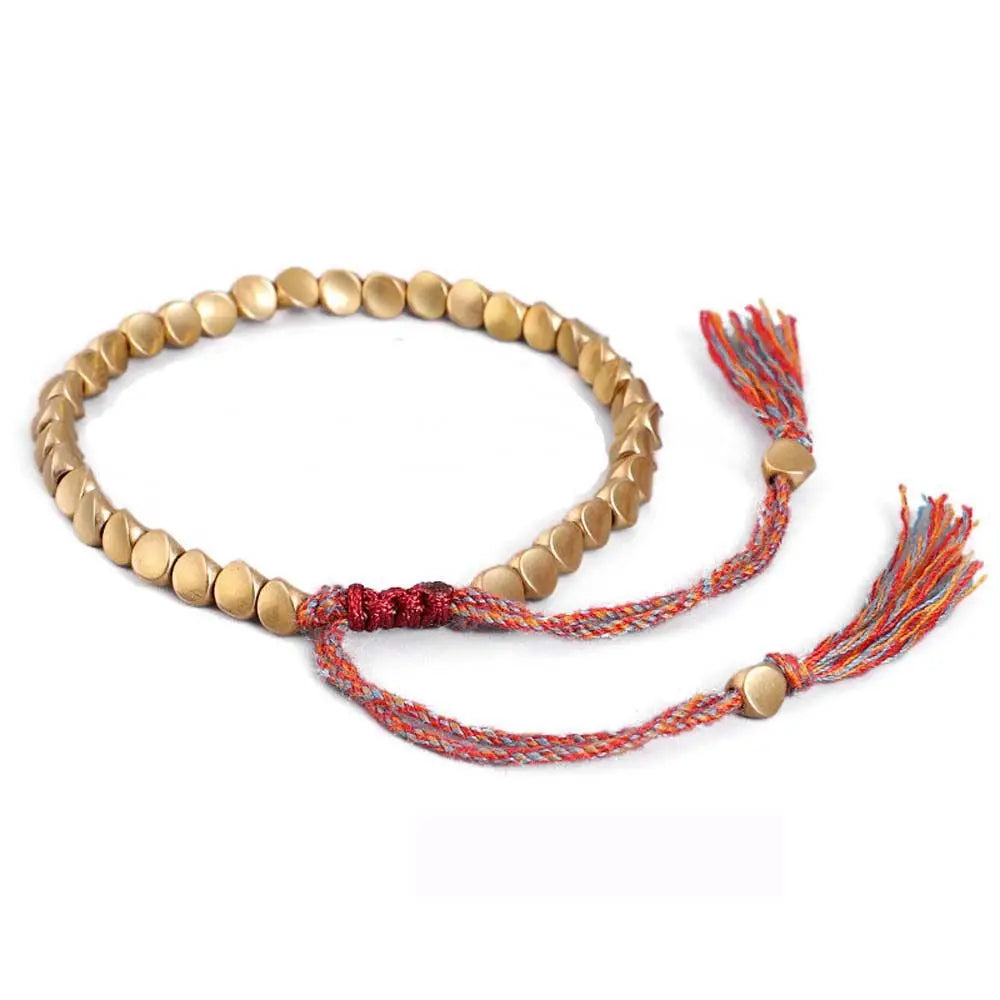 Tibetan copper Zen bracelet